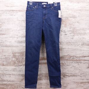 Nine West Womens Size 4 Skinny Mid Rise Jeans 420 Sapphire Wash NWT 27x27